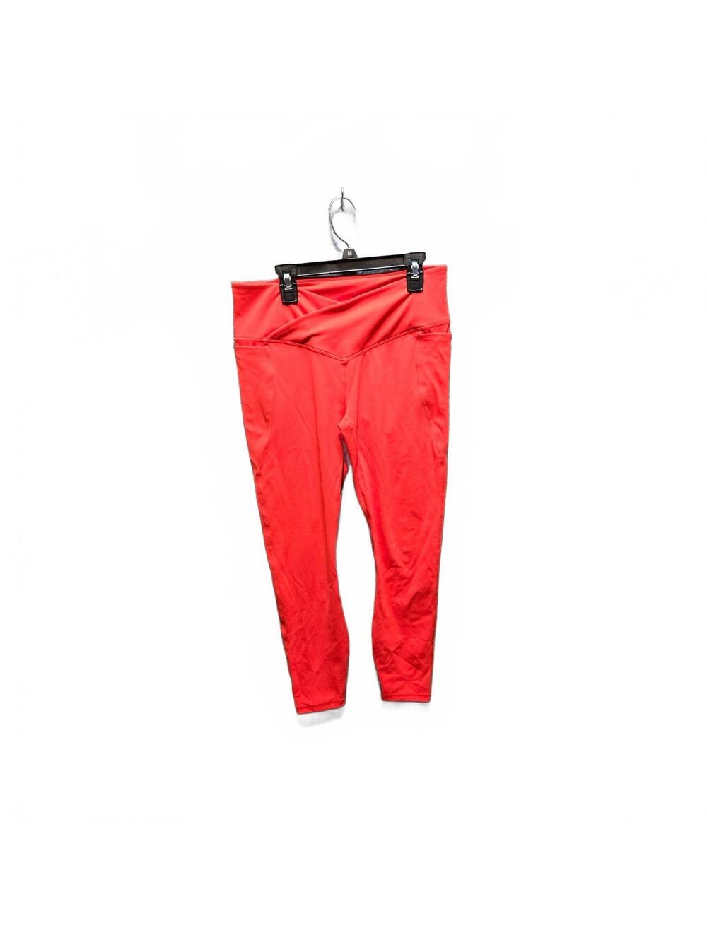 Fabletics PureLuxe Red Leggings Size Medium
